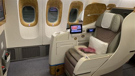 Flying Emirates Boeing 777 Business Class in 2021.